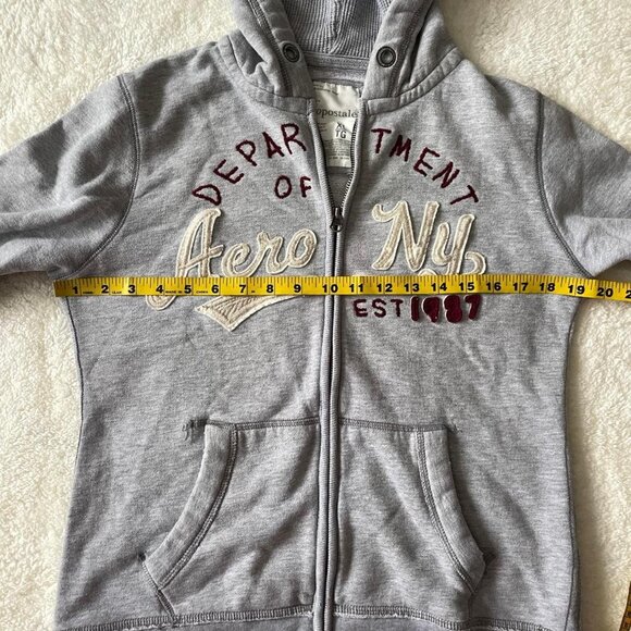 Grey Aeropostale Hoodie - Picture 4 of 8